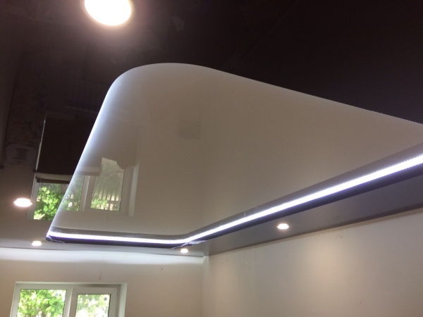 Фотографии потолков с подсветкой