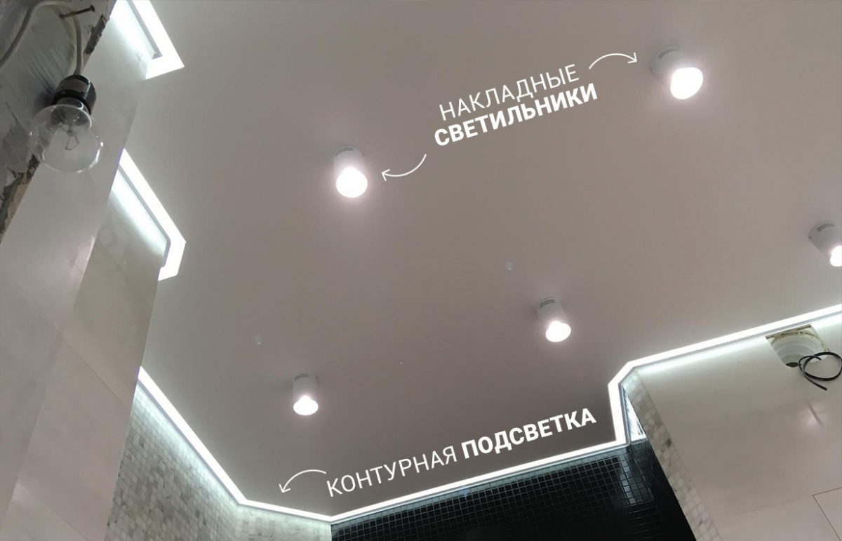 Натяжные потолки в Чебоксарах 💡 от 135 руб | Установка натяжного полотна  под ключ